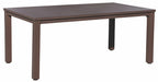 Horizon Brown & Tan Padded Sling Dining Set