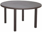 Horizon Brown & Tan Padded Sling Dining Set