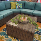 Bella Wicker Deep Seating Sectional Patio Sets