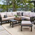 Chocolate Stratford Deep Seating Sectional Collection