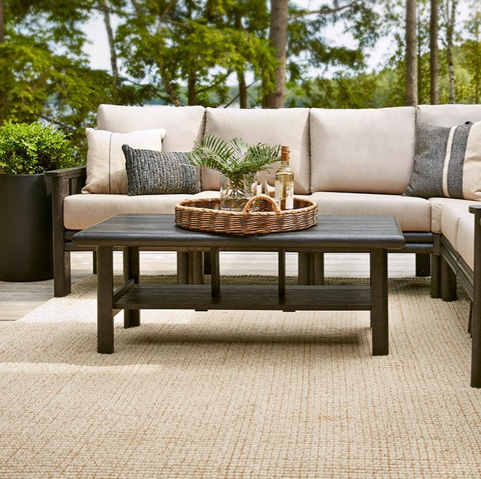 Chocolate Stratford Deep Seating Sectional Collection