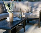 Chocolate Stratford Deep Seating Sectional Collection