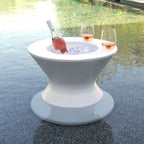 Signature Tall Ice Bin Side Table from Ledge Lounger