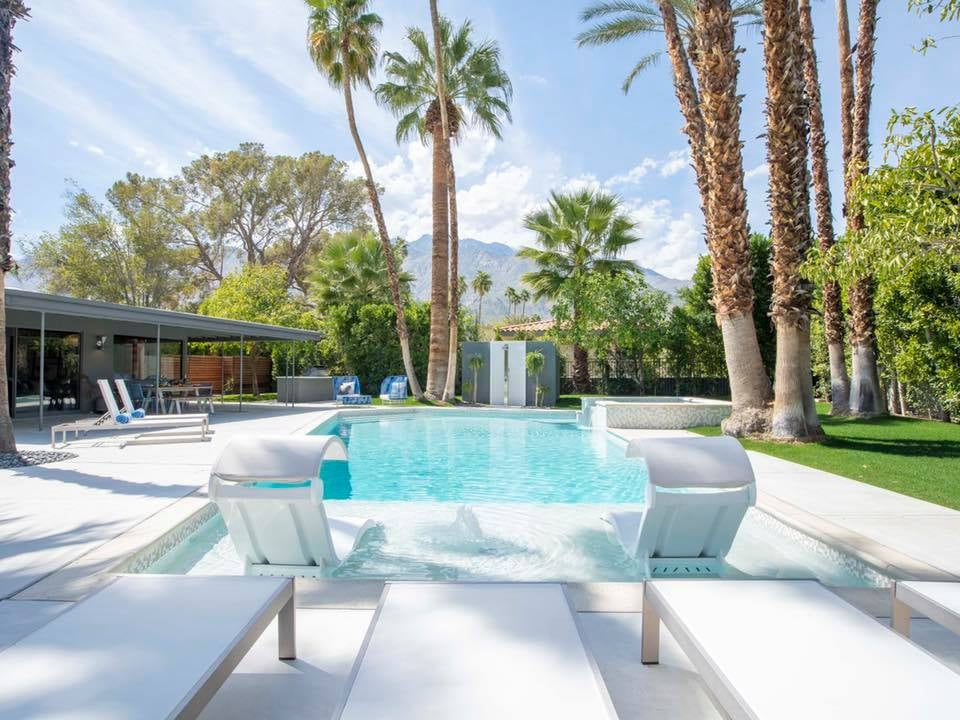 Signature in-Pool Chaise Lounge Chair Shade from Ledge Lounger