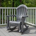 Big Easy® Gray Westport Adirondack Rocker® Chair