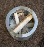 HotShot Explorer Portable Low Smoke 19.5" Round Wood-Burning Fire Pit with Carry Bag