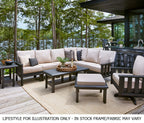Black Stratford Deep Seating Sectional Collection
