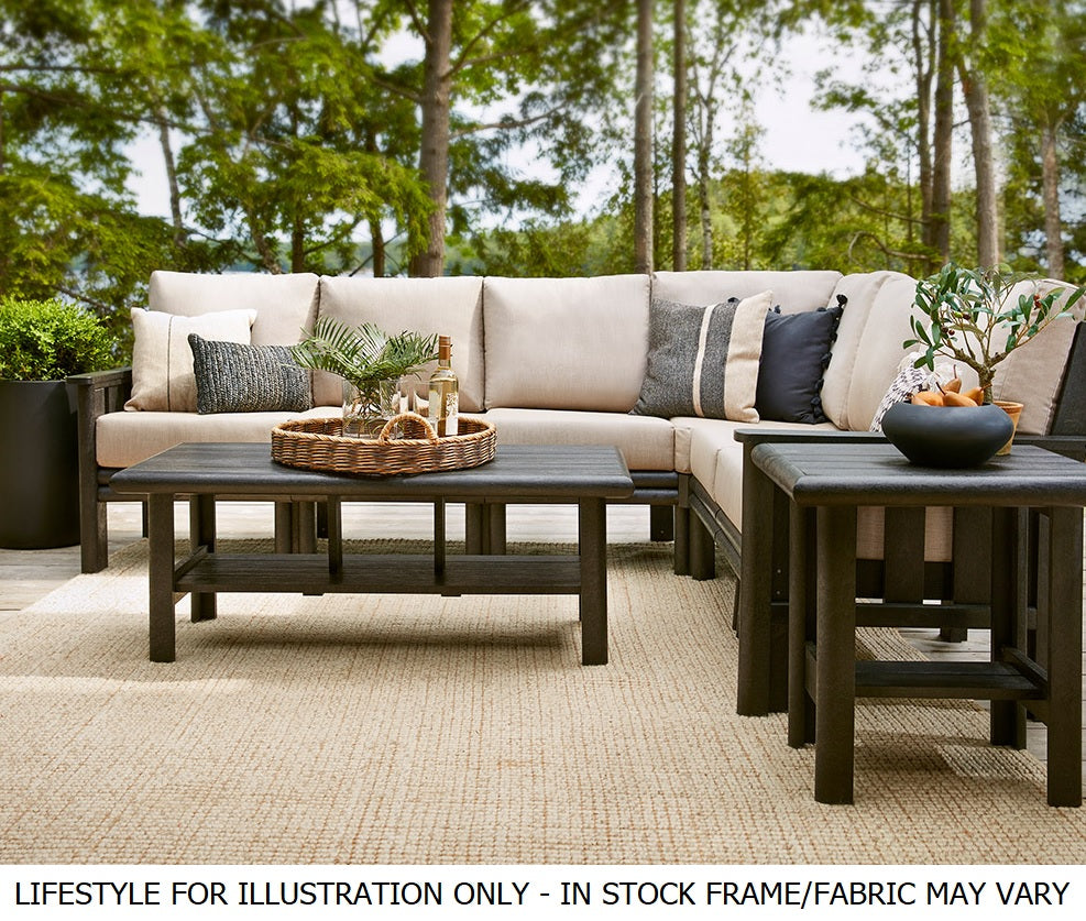 Black Stratford Deep Seating Sectional Collection