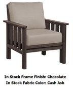 Chocolate Stratford Deep Seating Sectional Collection