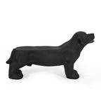 Mandy Outdoor Lab Dog Garden Statue