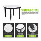 Mariner 3 Piece Outdoor Aluminum Club Chair Chat Set with Sunbrella Cushions