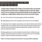 Quartz Glass Tube Propane Outdoor Patio Heater