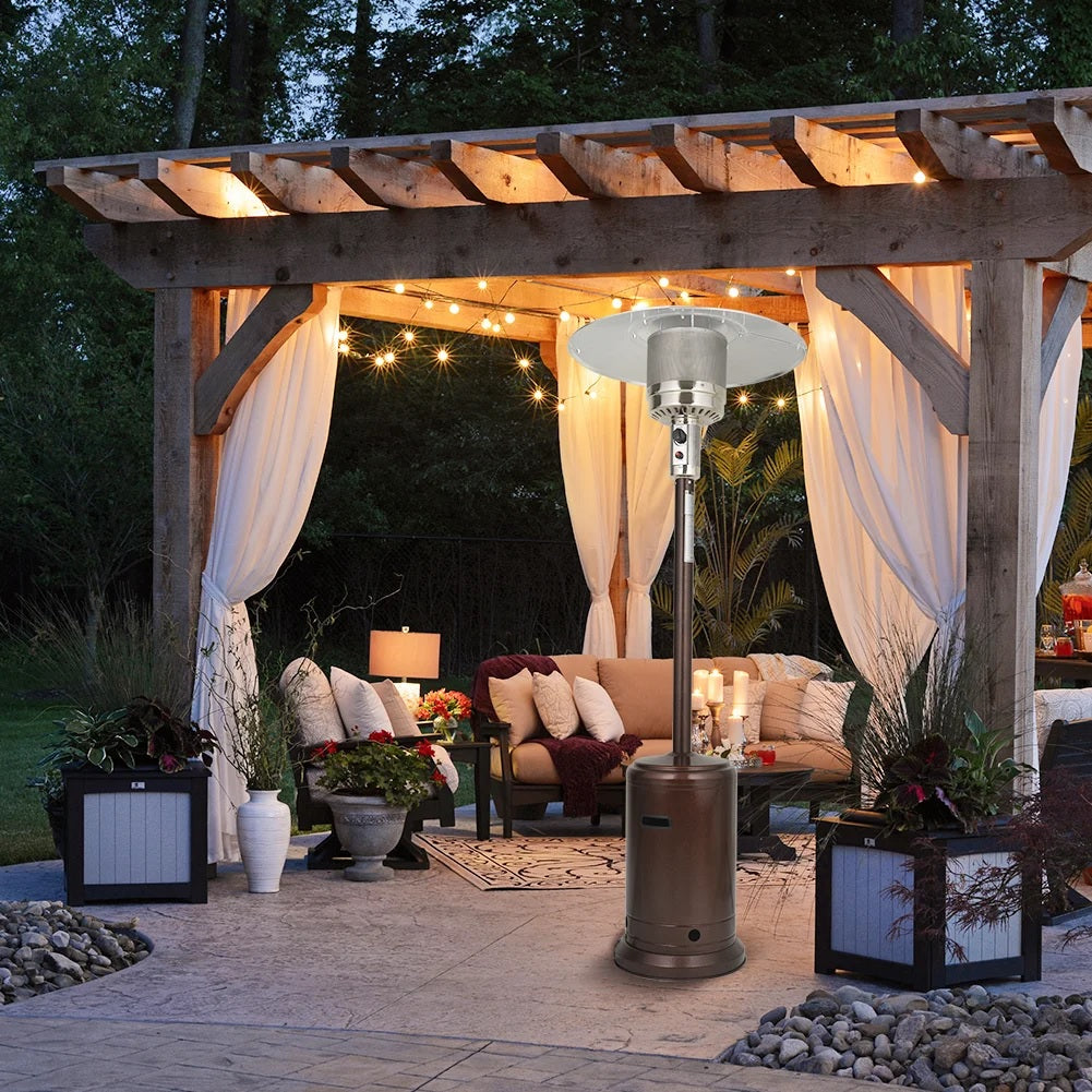 Bronze Standing Propane Patio Heater