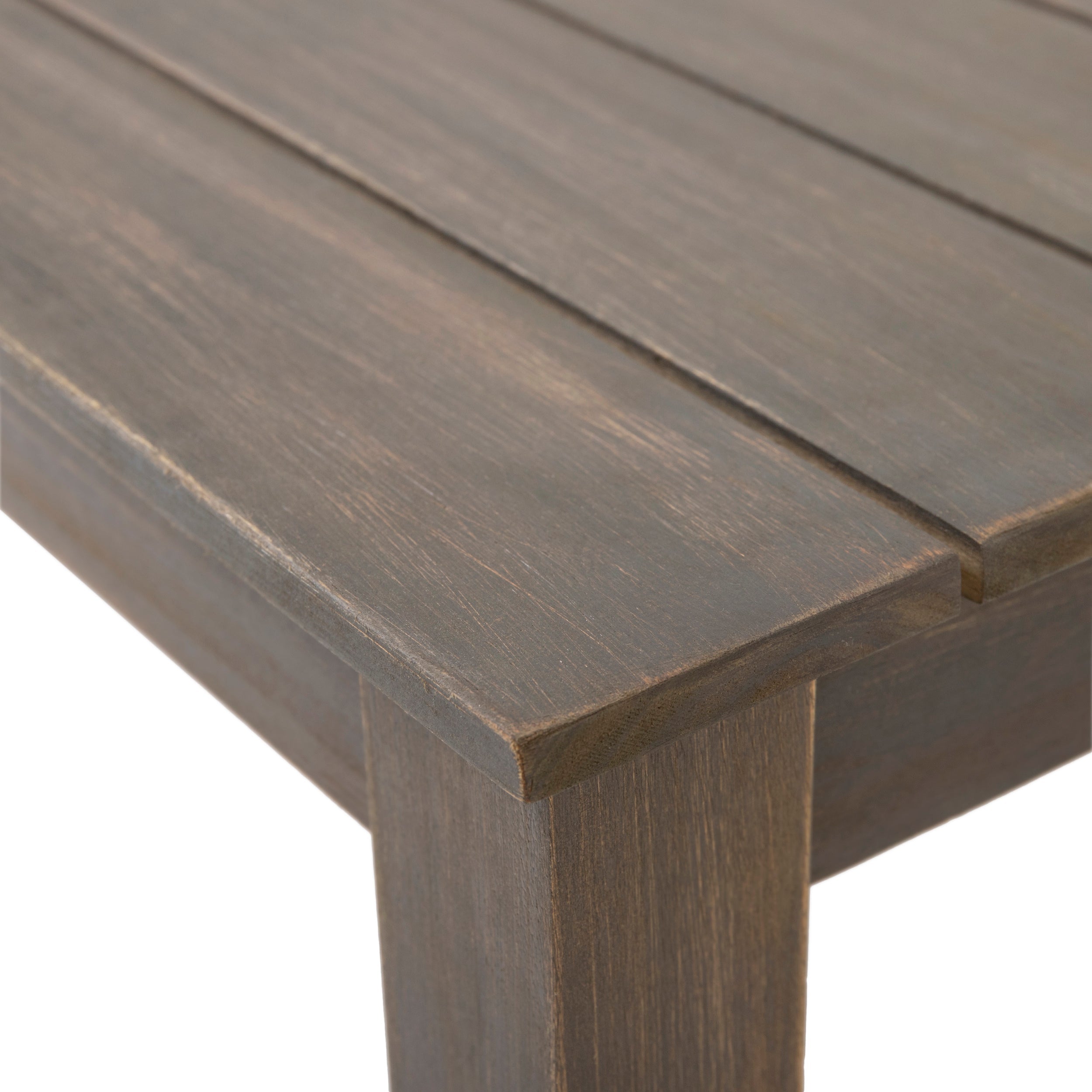 Brixton Outdoor Acacia Wood Loveseat and Coffee Table Set with Cushions