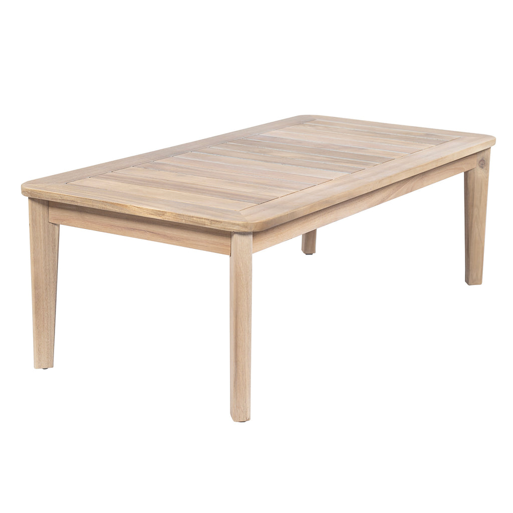 Hartford Outdoor Wood Coffee Table