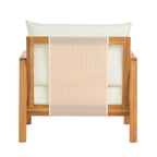 Khali 4 Piece Acacia Wood Outdoor Set