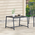 Kincaid Outdoor Modern Iron Side Table