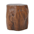 Tree Stump Outdoor Side Table