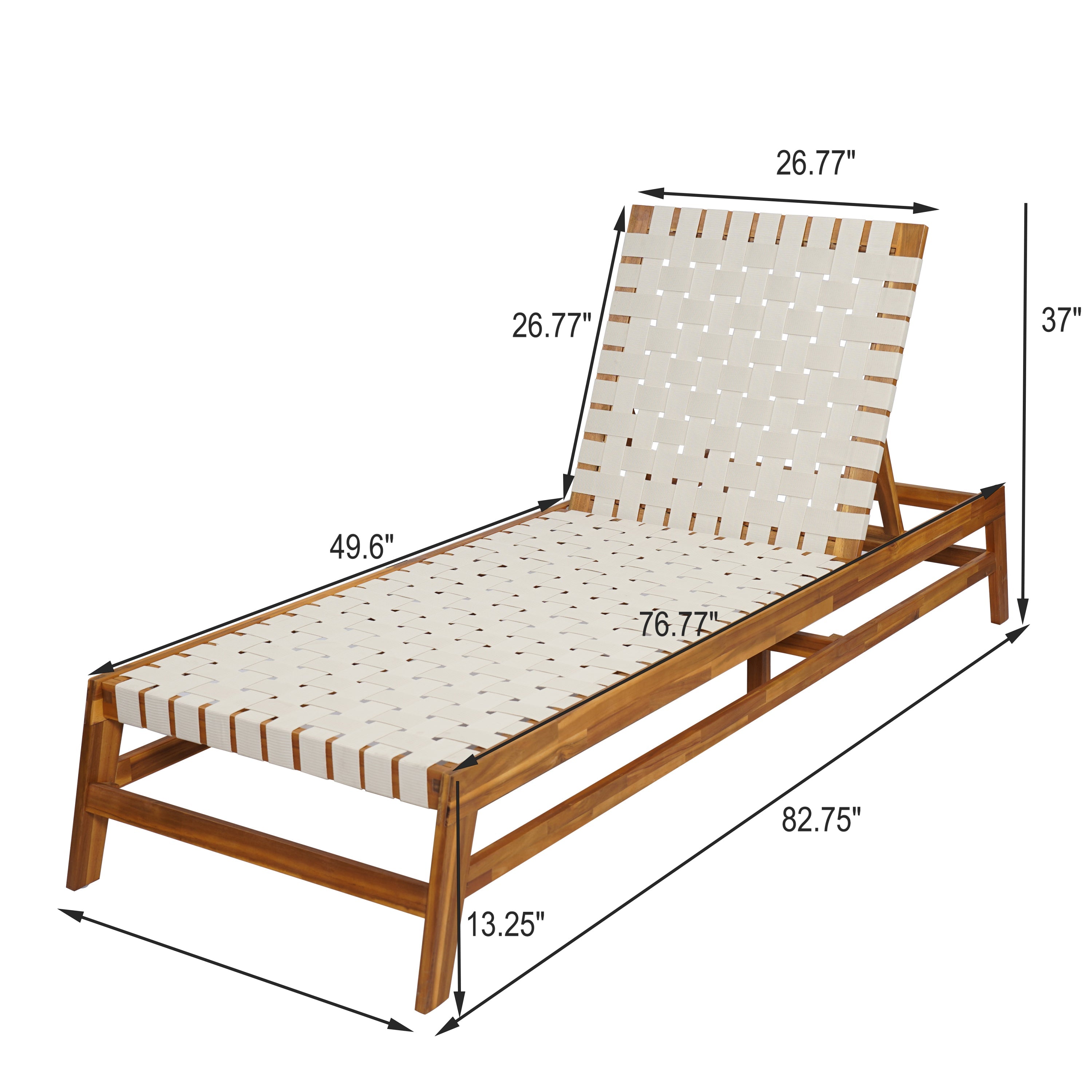 Isla Marina Outdoor Rope Chaise Lounge
