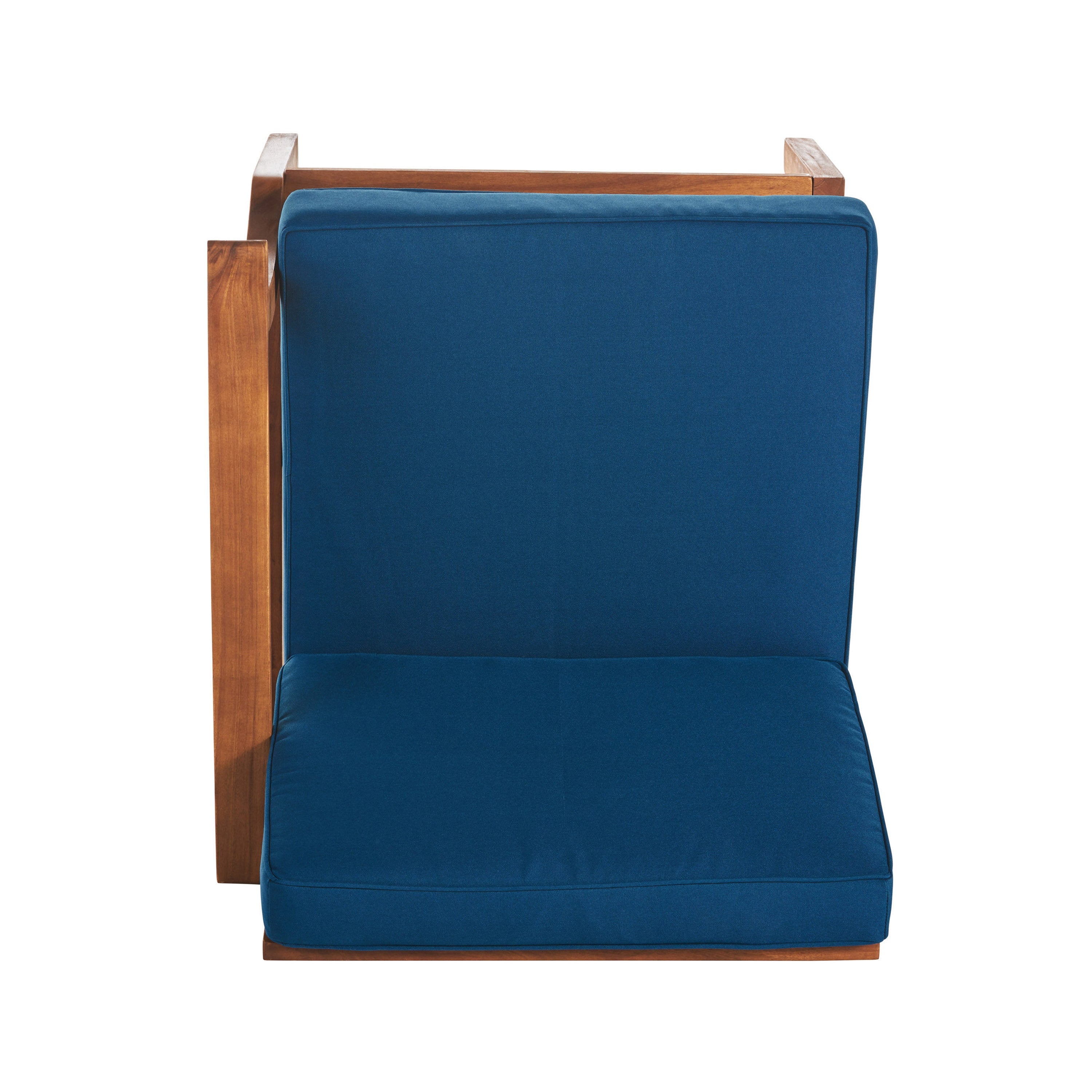 Perla Outdoor L-Shape Sectional Sofa with Coffee Table