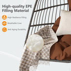 Folding Outdoor Egg Swing Chair