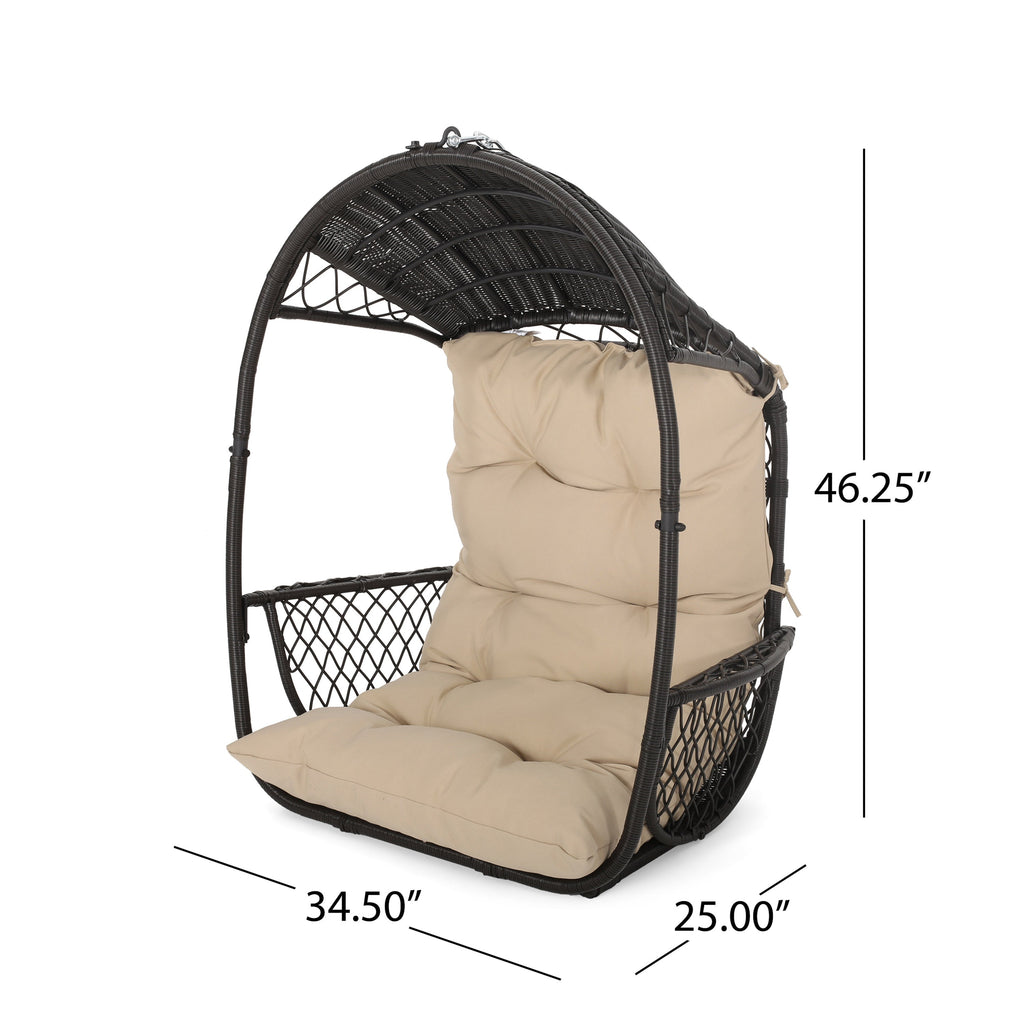 Malia Outdoor Wicker Swingasan™ Hanging Chair