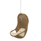Berrien Outdoor/Indoor Wicker Hanging Swing Chair with 8-Foot Chain