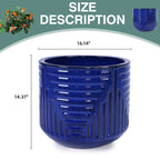 Noma Modern Handmade Ceramic Planter