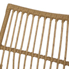 Strontianite Outdoor Rattan Chair with High Back Design