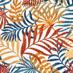 Tropics Palm Leaves Indoor/Outdoor Area Rug