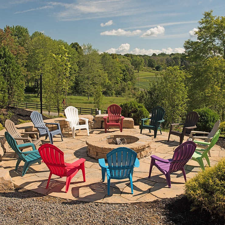 Resin Stacking RealComfort® Adirondack Chairs