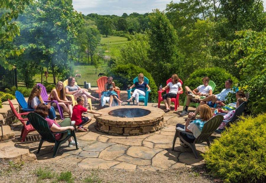 Resin Stacking RealComfort® Adirondack Chairs