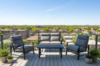 Horizon Black Lounging & Chat Sets
