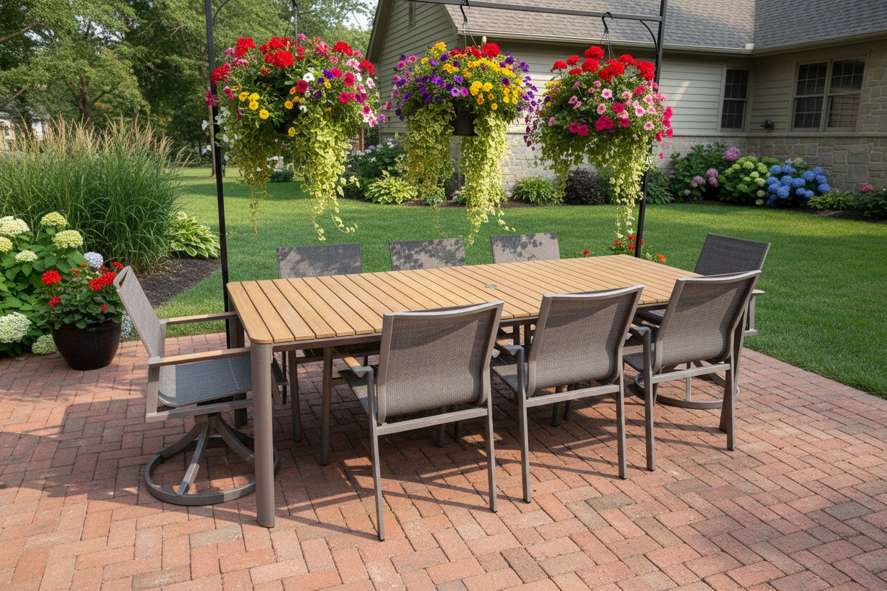 Aspect EcoWood Sling Dining Set