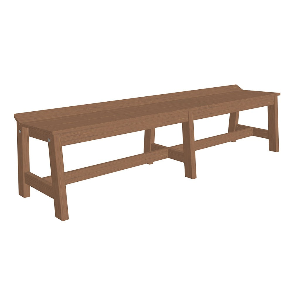 72" Cafe Dining Bench from LuxCraft