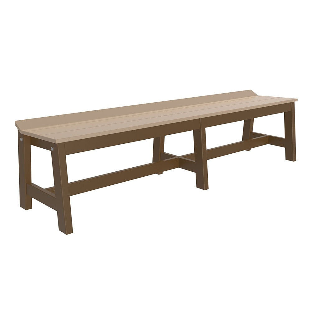 72" Cafe Dining Bench from LuxCraft