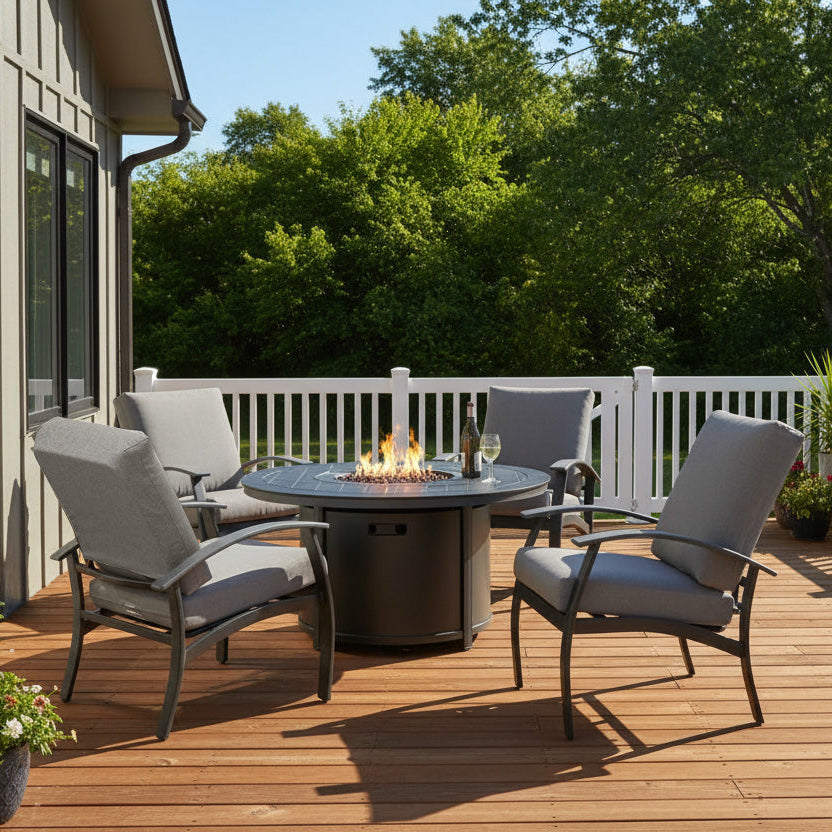 Belle Isle MGP Cushioned Seating and Chat Sets