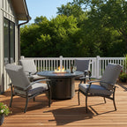 Belle Isle MGP Cushioned Seating and Chat Sets