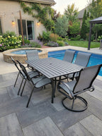 Dublin Black Sling Patio Dining Sets