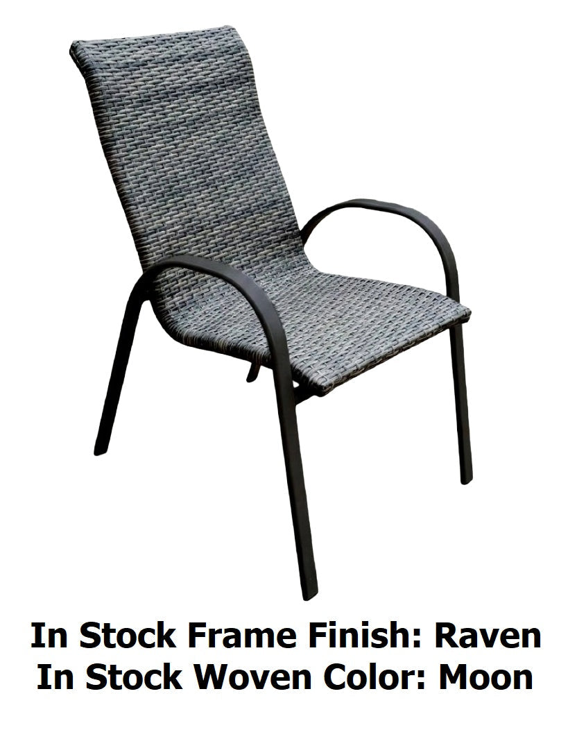 Dublin Black Woven Patio Dining Sets