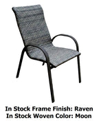 Dublin Black Woven Patio Dining Sets