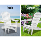 Gardeon Set of 2 Outdoor Sun Lounge Chairs Patio Furniture Lounger