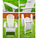Gardeon Set of 2 Outdoor Sun Lounge Chairs Patio Furniture Lounger