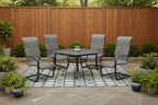 Dublin Black Woven Sling Spring Patio Dining Sets