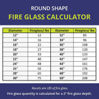 ½" Glacier Ice Fire Pit / Fireplace Beads