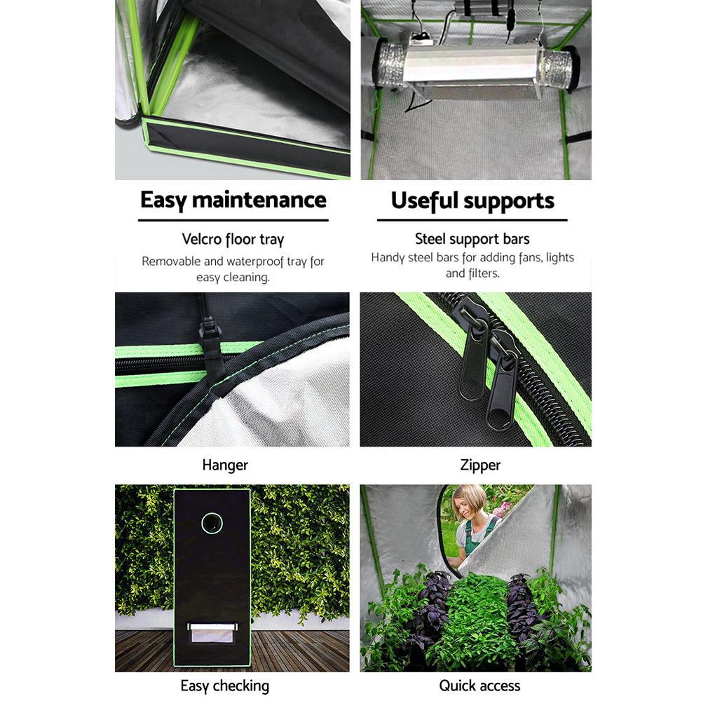 Green Fingers Grow Tent 280x140x200CM Hydroponics Kit Indoor Plant