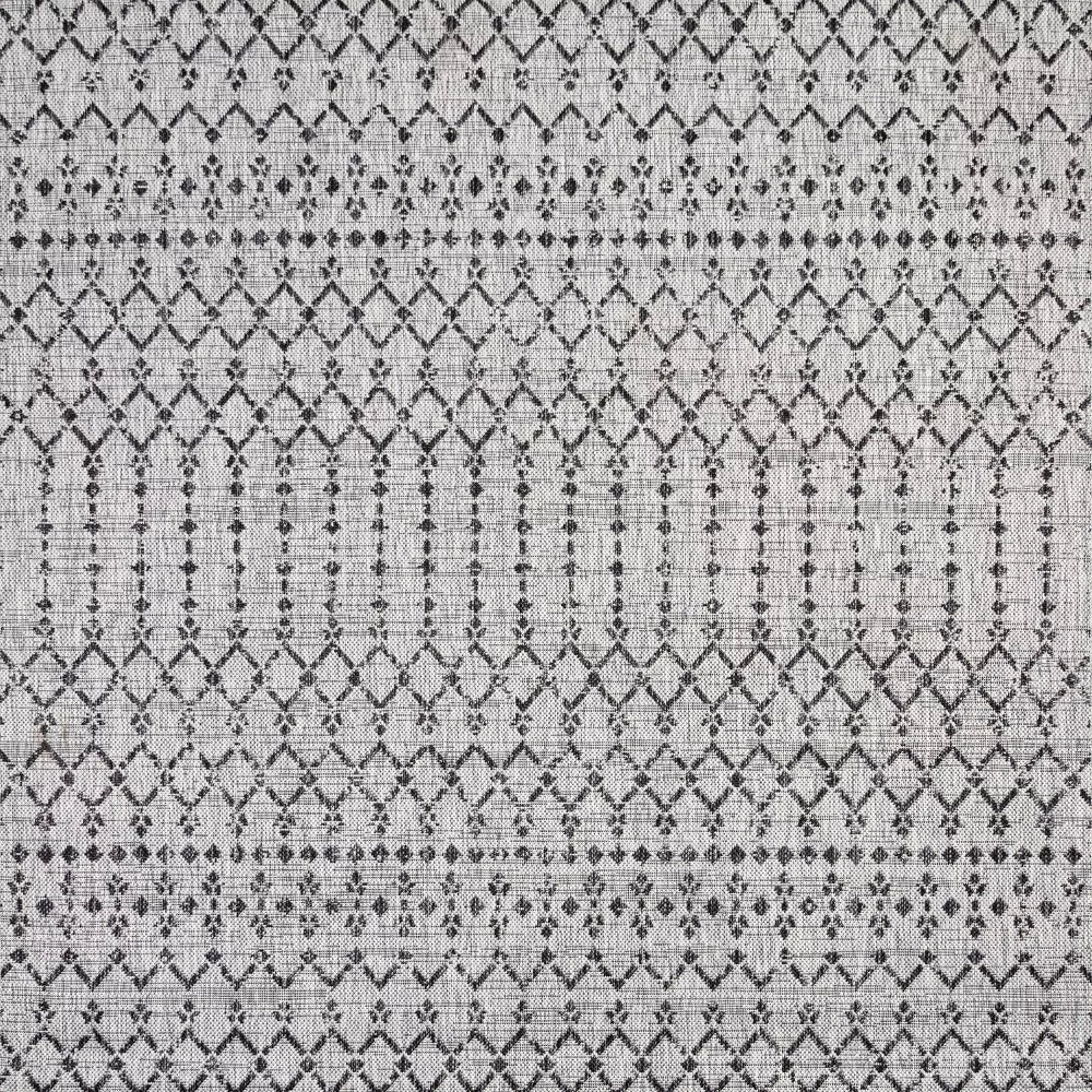 Ourika Moroccan Geometric Textured Weave Indoor/Outdoor Area Rug