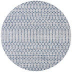 Ourika Moroccan Geometric Textured Weave Indoor/Outdoor Area Rug
