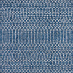 Ourika Moroccan Geometric Textured Weave Indoor/Outdoor Area Rug
