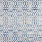 Ourika Moroccan Geometric Textured Weave Indoor/Outdoor Area Rug